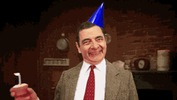 Happy Birthday Mr. Bean GIF