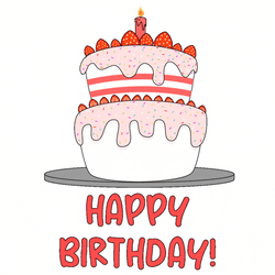 Happy Birthday My Love Unicorn Surprise GIF