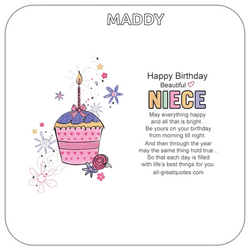 Happy Birthday Niece  GIF