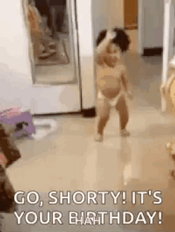 Happy Birthday Niece Go Shorty GIF