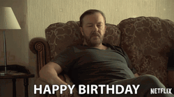 Happy Birthday Office Thumbs Up GIF