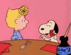 Happy Birthday Paper Art By Snoopy GIF