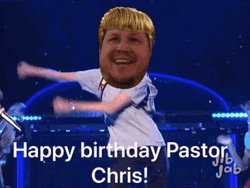 Happy Birthday Pastor Chris Dance Meme GIF