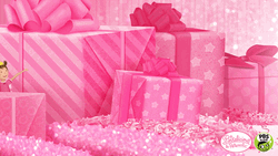 Happy Birthday Pink Gifts GIF