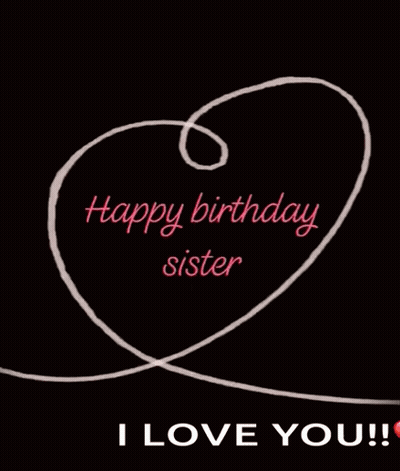 Happy Birthday Princess Pink Polka Dot Background GIF