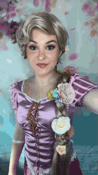 Happy Birthday Princess Rapunzel Cosplay Greeting GIF