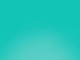 Happy Birthday Puppet On Aqua Background GIF
