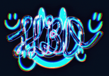 Happy Birthday Religious Neon Blessings GIF