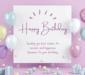 Happy Birthday Religious Success And Happiness GIF