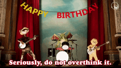 Happy Birthday Singing GIF