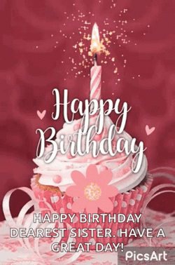 Happy Birthday Sis GIF