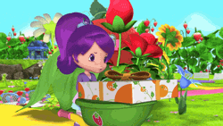 Happy Birthday Sis Plum Pudding Unboxing GIF