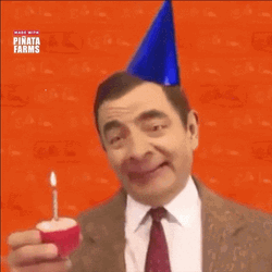 Happy Birthday Sister In Law Funny Mr Bean Meme GIF