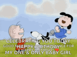 Happy Birthday Snoopy GIF