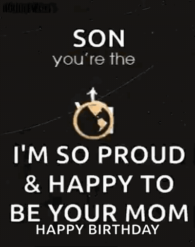 Happy Birthday Son I Love You GIF
