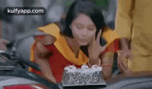 Happy Birthday Song Family Celebrate Cake GIF
