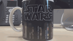 Happy Birthday Star Wars Mug GIF