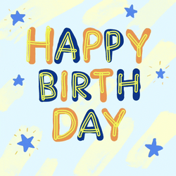 Happy Birthday Starry Brother Meme GIF