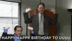 Happy Birthday Steve Carell The Office Series GIF