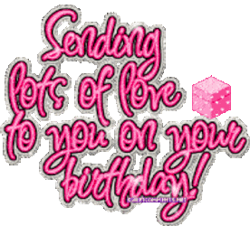 Happy Birthday Sticker GIF