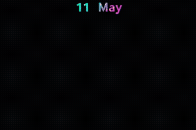 Happy Birthday Text GIF