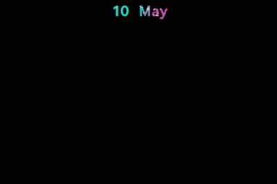 Happy Birthday Text GIF
