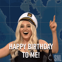 Happy Birthday To Me Tiffany Trump SNL GIF