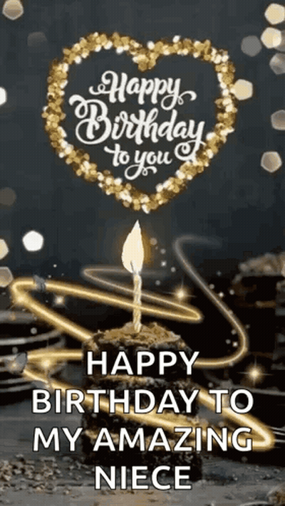 Happy Birthday To You And Happy Birthday To My Amazing Niece GIF