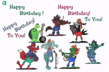 Happy Birthday To You By Happy Birthday Band GIF