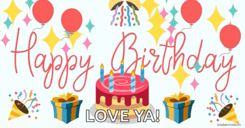Happy Birthday To You Cake GIF