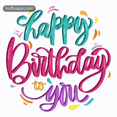 Happy Birthday To You Greeting Card GIF