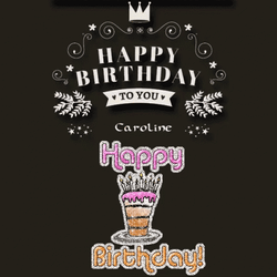 Happy Birthday To You Sweet Caroline GIF