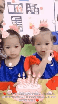 Happy Birthday Twins Identical  GIF