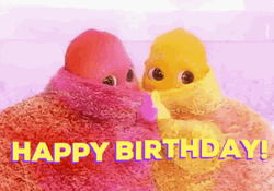 Happy Birthday Twins Teletubbies Baby GIF