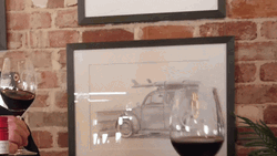 Happy Birthday Wine Gentle Toast GIF