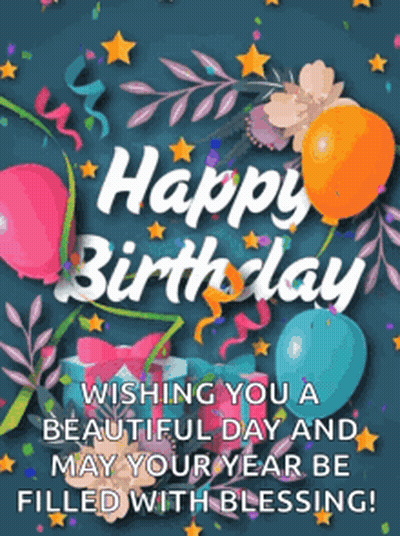 Happy Birthday Wishing You A Beautiful Day GIF
