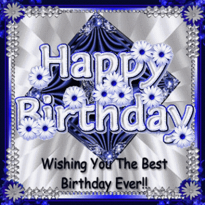 Happy Birthday Wishing You The Best Birthday Ever Card GIF