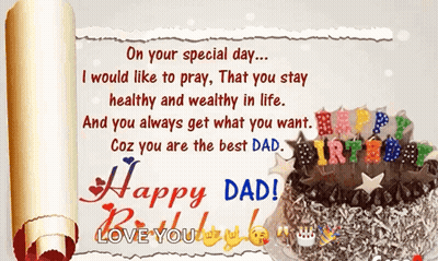 Happy Birthday You Are The Best GIF