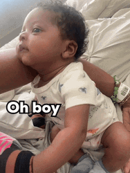 Happy Black Baby Boy  GIF