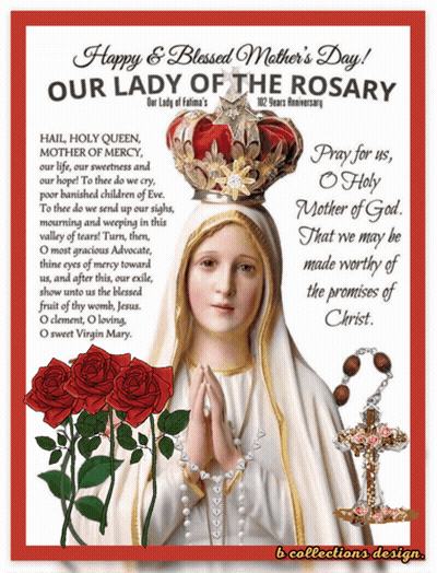 Happy Blessed Mothers Day Poster GIF