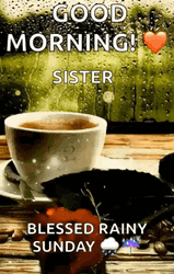 Happy Blessed Rainy Sunday GIF