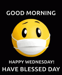 Happy Blessed Wednesday With Sick Emoji GIF