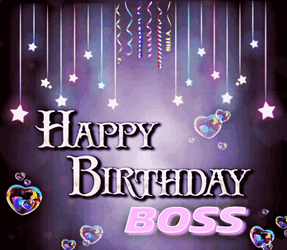 Happy Boss Day Happy Birthday Boss GIF