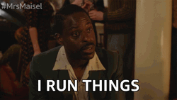 Happy Boss Day I Run Things GIF