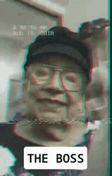 Happy Boss Day Old Woman GIF