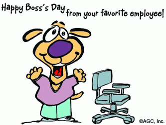Happy Bosses Day From Your Favorite Employee GIF