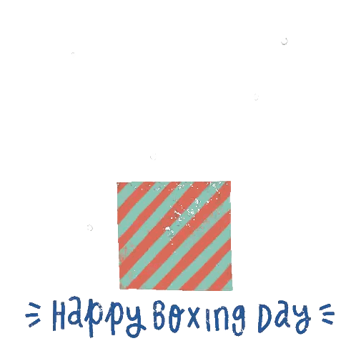 Happy Boxing Day Gifts Sticker