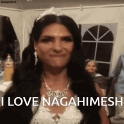 Happy Bride No Teeth GIF