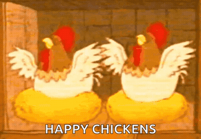 Happy Chickens Hatching GIF