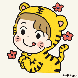 Happy Chinese New Year Costume GIF